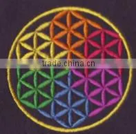 Rectangle Shape /mobile Phone Custom Embroidery Patch for Apparel photo-2