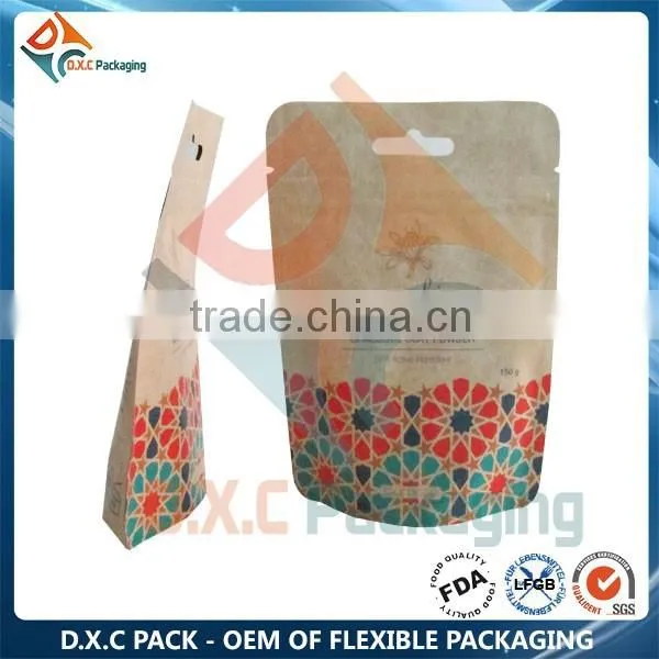 Customzied Order Stand Up Kraft Paper Bag 50g/100g/250g/500g photo-2