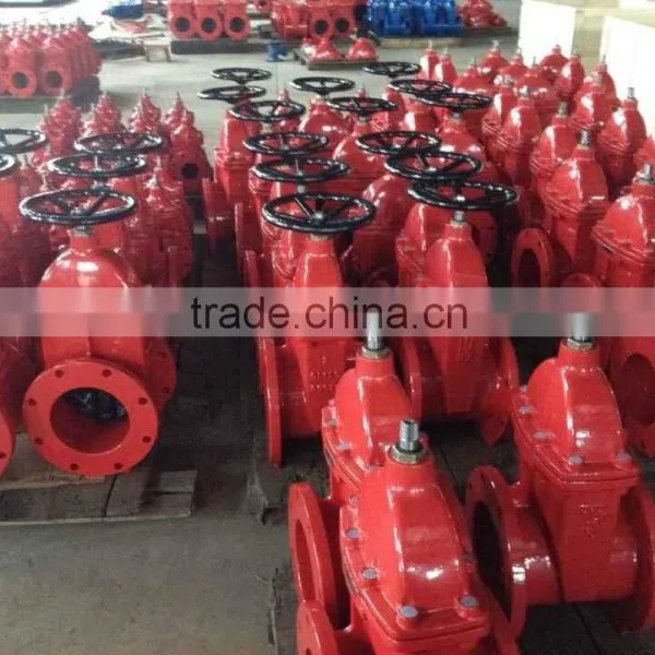 AWWA C515 FLANGE DUCTILE IRON GATE VALVE photo-6