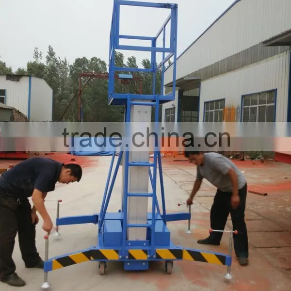 Mobile Electric Aluminum Aerial Lifting Work Platform photo-2
