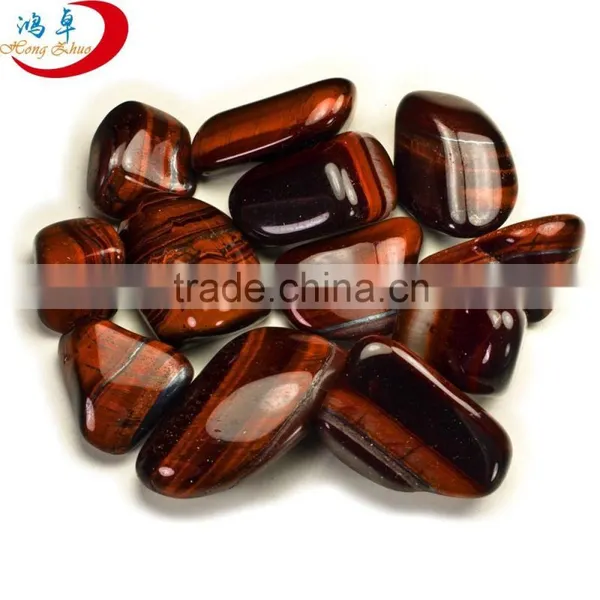 Tiger Iron Tumbled Stones; Tumbled Stones Display