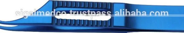 Micro Suture Tying Forceps With Round Handle, Micro Forceps, Titanium Instruments, Ophthalmic Instruments photo-2