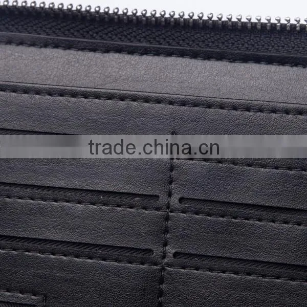 Top Layer Fashion Genuine Cow-hide Classic Long New Wallet photo-6