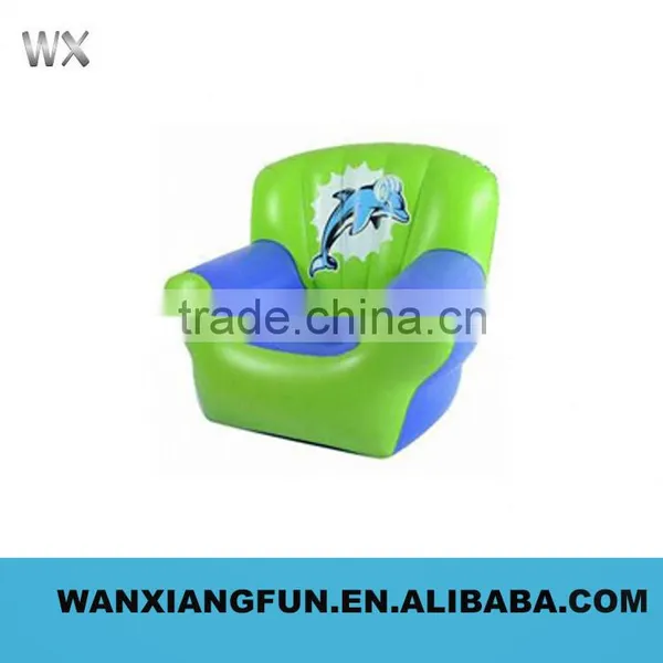 Hot Sale Inflatable Animal Sofa, Frog Animal Shape Inflatable Kids Sofa photo-4