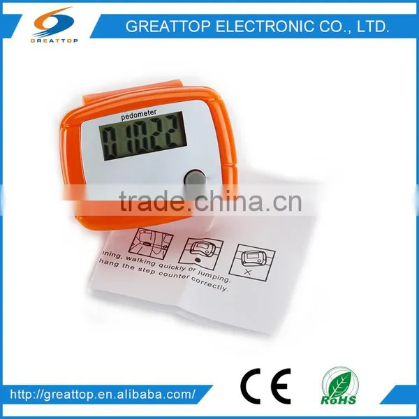 hot sale electronic digital sensor touch pedometer