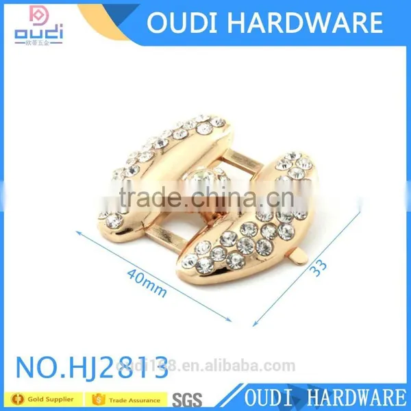 Fashion Style Rhinestone Shoe Decoration Clips Accessories Shoe Buckles Ornament photo-2