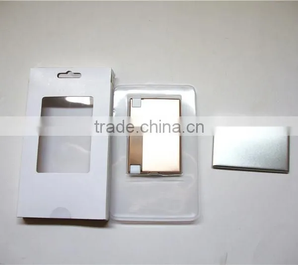 Built in Cable 1350mAh Credit Card Power Bank photo-6