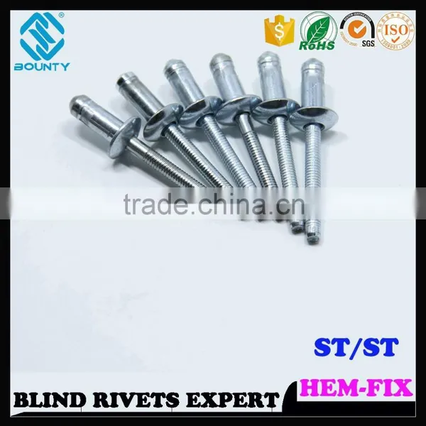 HIGH QUALITY HOT SELLING FACTORY HIGH SHEAR STRENGTH HEM-LOK POP RIVETS FOR TRUCK photo-3