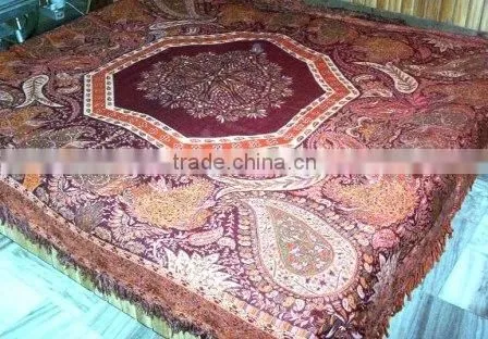 Classic Indian Wool bedspreads , Indian Bedspreads