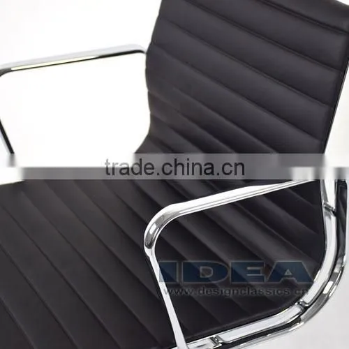 Replica EA117 Charles Office Chair - Black Color Genuine Leather photo-6