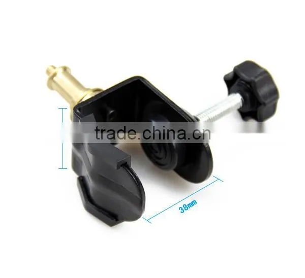 Photographic Clamp/ U Tyep Studio Clamp With 1/4 Brass Spigot Nut for Background Backdrop Stand photo-3