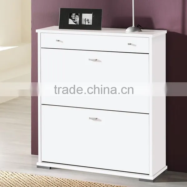 Bedroom Shoe Cabinet Soft Close Pull Out Shoe Rack With Movable Rack Double-layer Shoe Cabinet Fitting photo-3