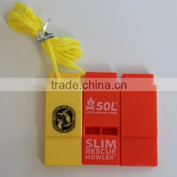 ABS Material Wholesale Coloured Emergency Whistle Quality Choice