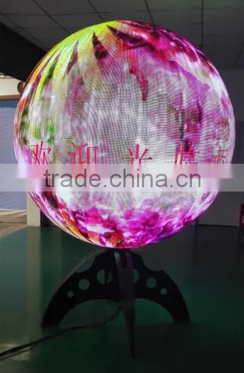 Ball Led Display Led Video Sphere,full Color Sphere Ballshape Led Display for Sale photo-4