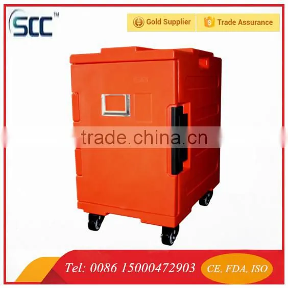 90QT Hot Food Insulated Cabinet, Food Storage Cabinet With Wheels for Hot photo-3