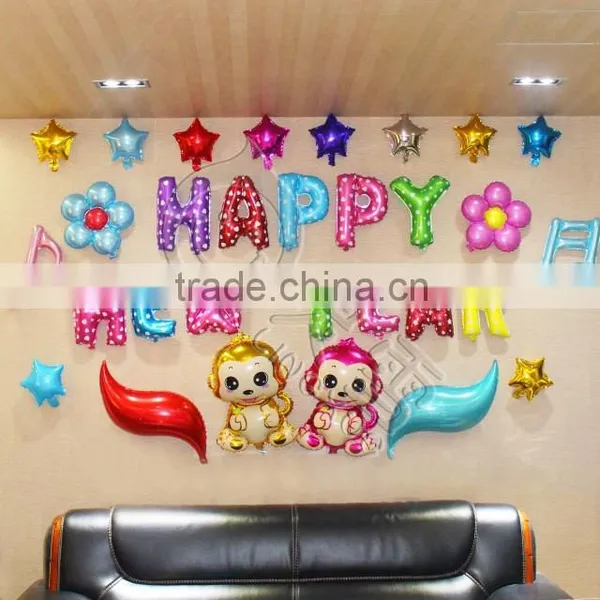 Gold and Silver Alphabet Balloons, Aluminium Foil Letter Balloons Quality Choice photo-3
