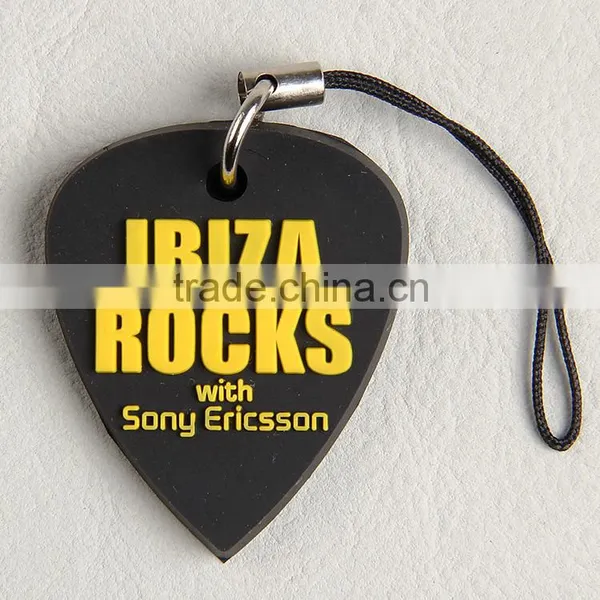 Durable Fashion Promotional Custom Brand Logo Soft Pvc Pendant Key,soft Rubber Silicone Key Holder photo-2
