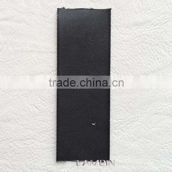 Wool Coat Black Satin Ribbon Tape Printed Washing Care Label photo-2