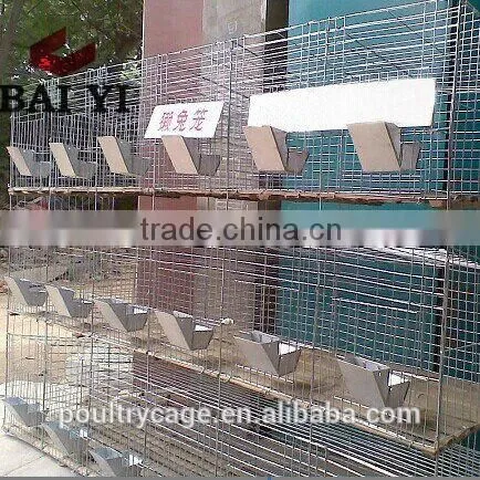 BAIYI Cheap Metal Cage For Big Female Rabbit / Breeding Rabbit / Commercial Rabbit photo-6