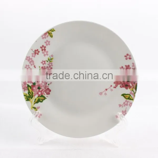 Super White Porcelain Plate ,new Bone China Ceramic Plates Bulk Wholesale photo-6