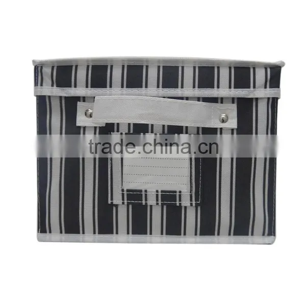 Online Shop China Storage Box Large Capacity Box Striped Storage Box