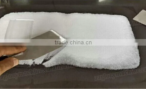 Hot Sale Glory GL-F500A Cold Stone Marble Slab Top Fry Ice Cream Machine for Commercial photo-3