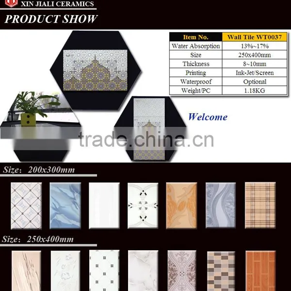 250x400mm WT0037 Wall Tile Importers photo-2