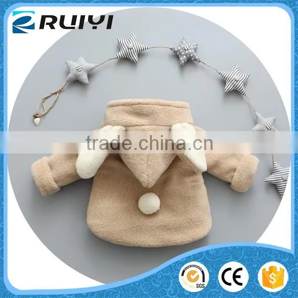 Baby Girls Lamb Fur Hoodie Coat Jacket photo-2