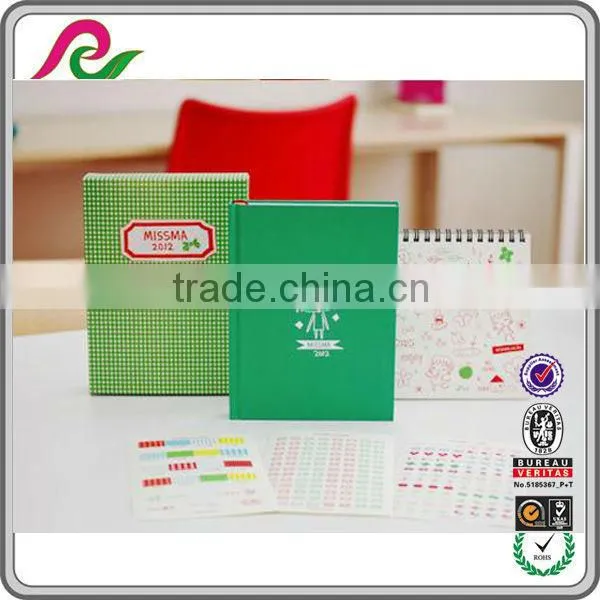 2013 Customized Red And Green Cute Table Calender photo-2
