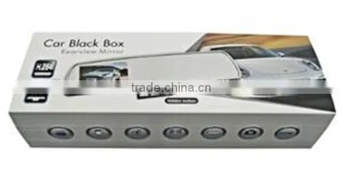4.3" TFT LCD Screen Dual Lens Car Rearview Mirror Car Video Recorder photo-6