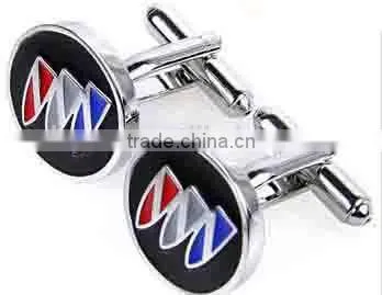 Silver Plated Custom Cufflink For Mens Shirt photo-5