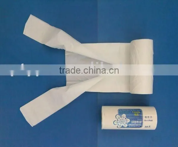 Multi-purpose T-shirt Shopping Bag on Roll