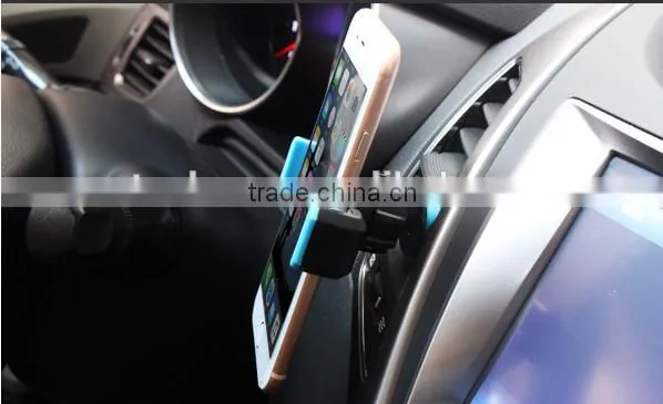 New Arrival Luxury Rotation Air Car Vent Mobile Phone Holder For Apple IPhone 6 photo-3