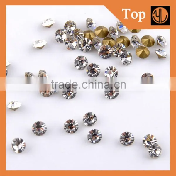 Lovely Decoration Use for Child Wholesale Pointback Rhinestone photo-3