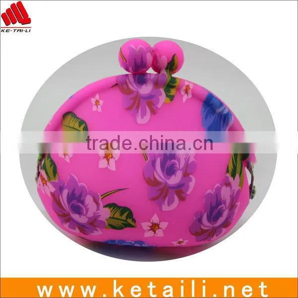 Waterproof Rubber Silicon Coin Purse/silicone Purse