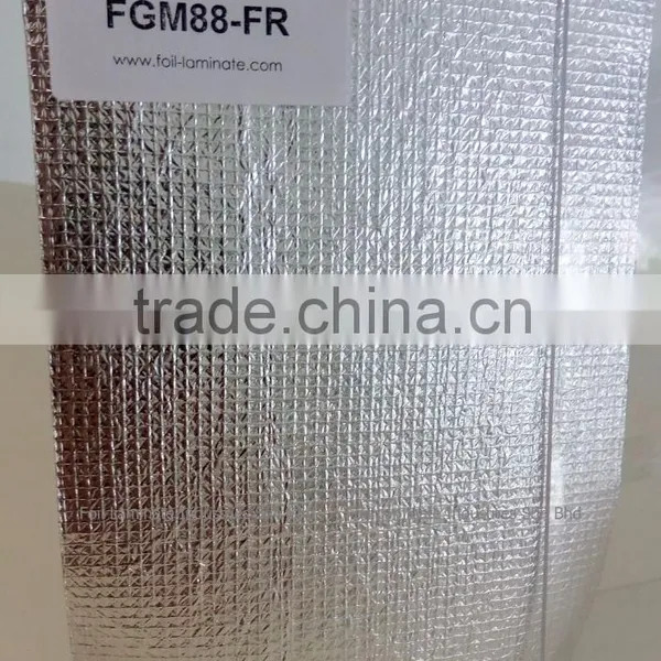 Glass Fibre Mesh Reinforced Fire Retardant Aluminium Foil photo-4