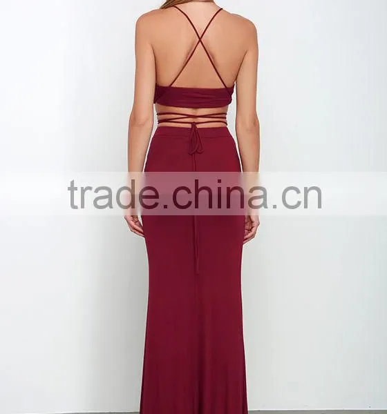 2015 New Designs Dress Fashion Backless Elegant Evening Dress for Woman photo-5