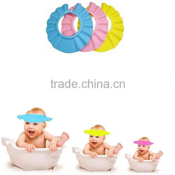 Yubao Baby Shower Cap Safe Shampoo Bath Cap