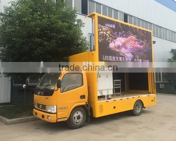 Factory Price New Design Top Sell P10 Waterproof Screen Full Color Led Advertising Truck photo-6