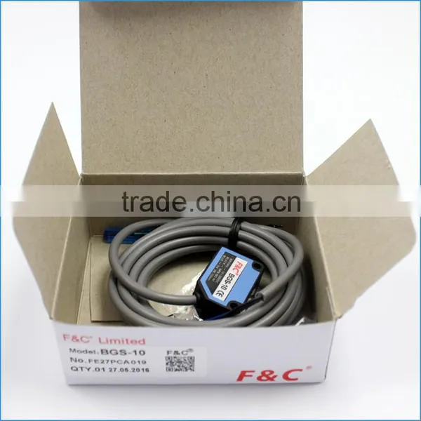 100mm Bgs Function Diffuse Photoelectric Sensor With CE photo-5