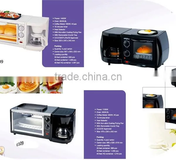 3 in 1 breakfast maker E6000