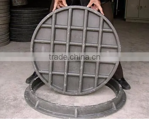 Nodular Casting Ductile Foundry Manhole Covers Exported Korea OEM China Manufacture Top Selling Manhole Covers
