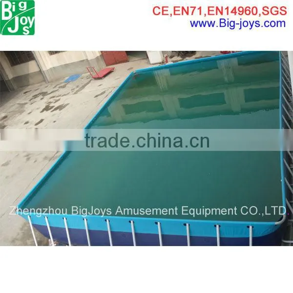 Aboveground Swimming Pool Metal Frame Swimming Pool for Sale