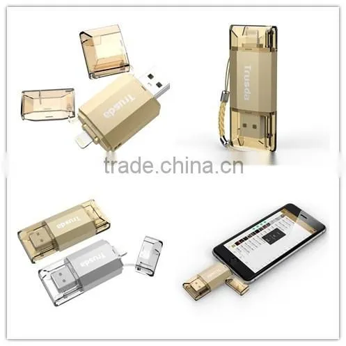 USB3.0 to 8 Pin Flash Drive for Smartphone Iphone 32GB 64GB 128GB photo-6
