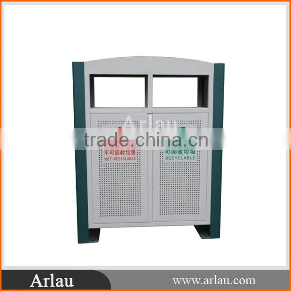 Galvanized Garden Steel Garbage Bin