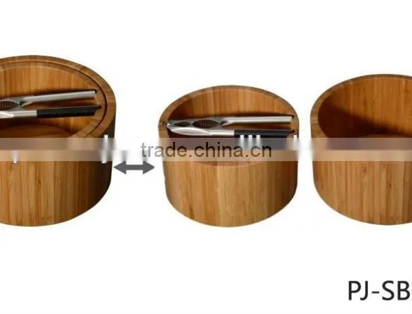 Bamboo Walnut Bowls Set