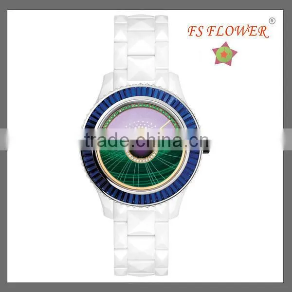 FS FLOWER - Noble Women Most Like Ceramic Watches Luxury Watch photo-4