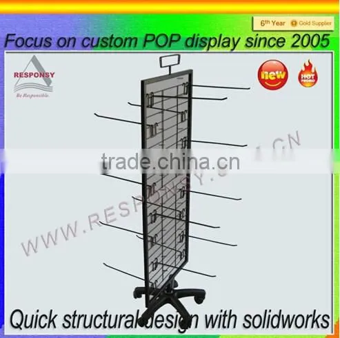 5 Layers Double Side Supermarket Display Metal Grid Shelf photo-2