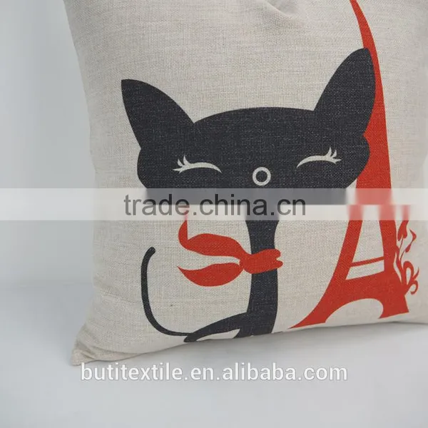 Cat Design Cushion Sofa Decorative Cushion Cover Chair Seat Throw Cushion Pillow photo-4