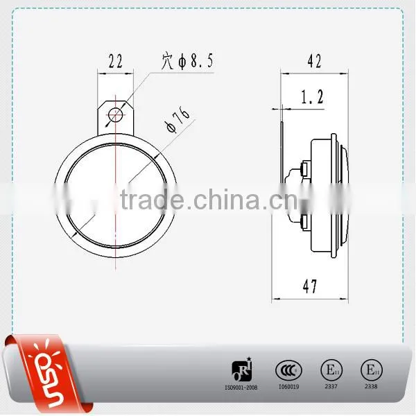 Bosch Car Horn Replacement Snail Type Horn for Toyota photo-2